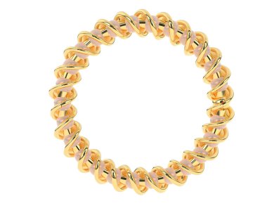 İnciler arka planda izole edilmiş. 3d görüntüleme - illüstrasyon