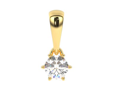 Beyaz arka planda elması olan bir kurnaz. 3d oluşturma