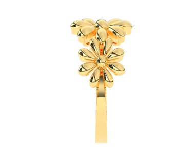 Halka arka planda izole. 3d görüntüleme - illüstrasyon