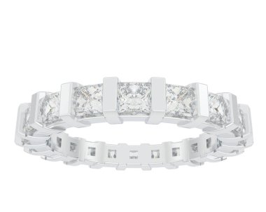 Halka arka planda izole. 3d görüntüleme - illüstrasyon