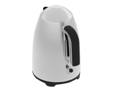 Elektrik ısıtıcısı beyaz arka planda izole edilmiş. 3d görüntüleme - illüstrasyon