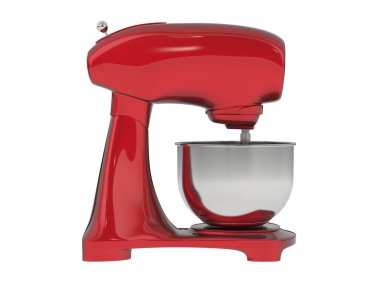 Mutfak yardımı beyaz arka planda izole edilmiş. 3d görüntüleme - illüstrasyon