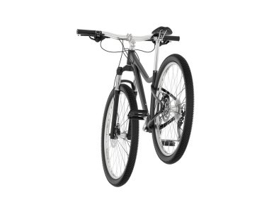 Dağ bisikleti beyaz arka planda izole edilmiş. 3d görüntüleme - illüstrasyon