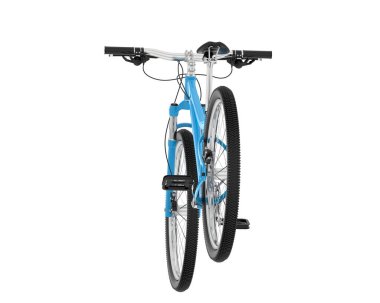 Dağ bisikleti beyaz arka planda izole edilmiş. 3d görüntüleme - illüstrasyon