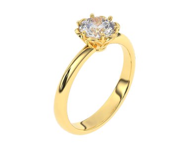 Beyaz arka planda izole edilmiş değerli taşları olan yüzük.. 