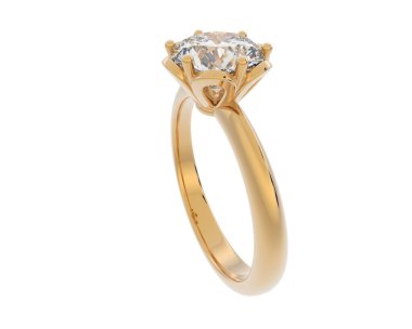 Beyaz arka planda izole edilmiş değerli taşları olan yüzük.. 