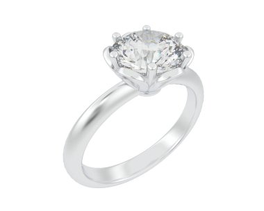 Beyaz arka planda izole edilmiş değerli taşları olan yüzük.. 