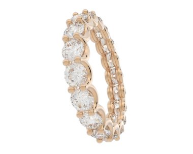 Beyaz arka planda izole edilmiş değerli taşları olan yüzük.. 