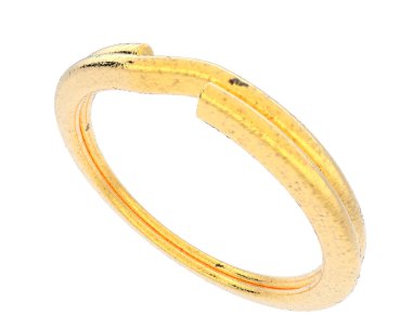 anahtar halka tasarımı beyaz arkaplanda izole edildi 