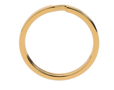 anahtar halka tasarımı beyaz arkaplanda izole edildi 