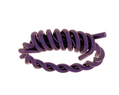 Güzel nişan yüzüğü arka planda izole edildi. 