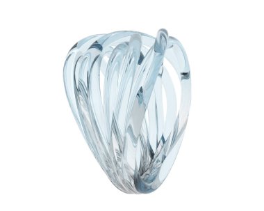 Güzel nişan yüzüğü arka planda izole edildi. 