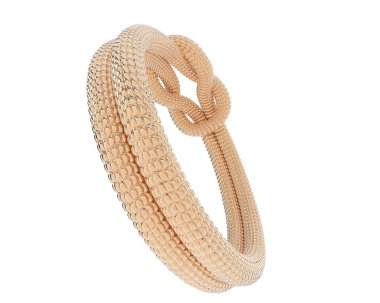 Güzel nişan yüzüğü arka planda izole edildi. 