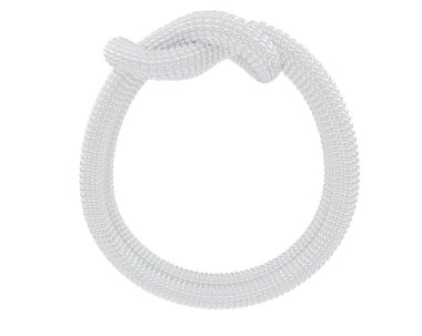 Güzel nişan yüzüğü arka planda izole edildi. 