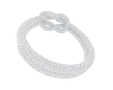 Güzel nişan yüzüğü arka planda izole edildi. 