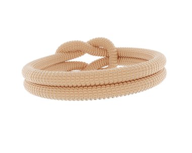 Güzel nişan yüzüğü arka planda izole edildi. 