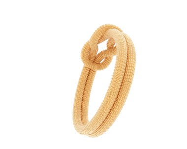 Güzel nişan yüzüğü arka planda izole edildi. 