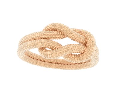 Güzel nişan yüzüğü arka planda izole edildi. 