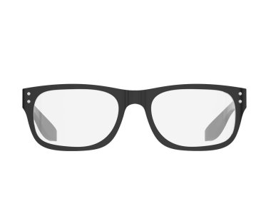 Güneş gözlükleri arka planda izole. 3d görüntüleme - illüstrasyon