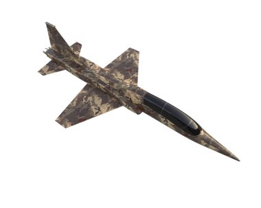 beyaz arkaplanda izole edilmiş düzlem 