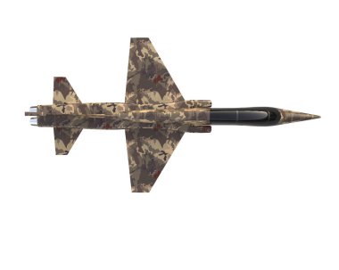 beyaz arkaplanda izole edilmiş düzlem 