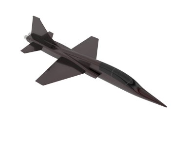 beyaz arkaplanda izole edilmiş düzlem 