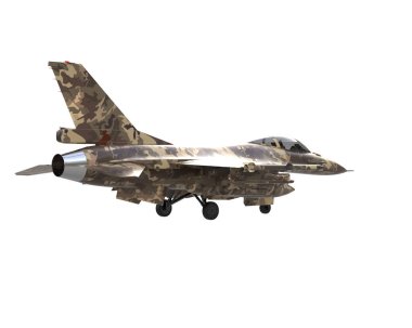 beyaz arkaplanda izole edilmiş düzlem 