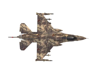 beyaz arkaplanda izole edilmiş düzlem 