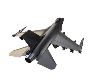 beyaz arkaplanda izole edilmiş düzlem 