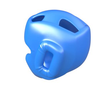 Beyazlara ayrılmış boks başlığı 