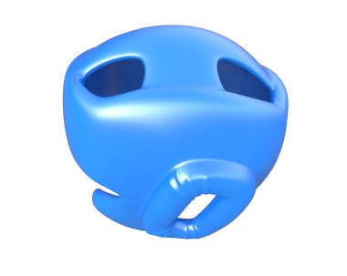 Beyazlara ayrılmış boks başlığı 