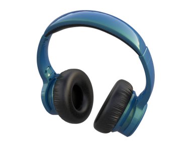 Beyaz arkaplanda izole kulaklıklar 