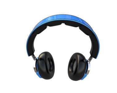 Beyaz arkaplanda izole kulaklıklar 