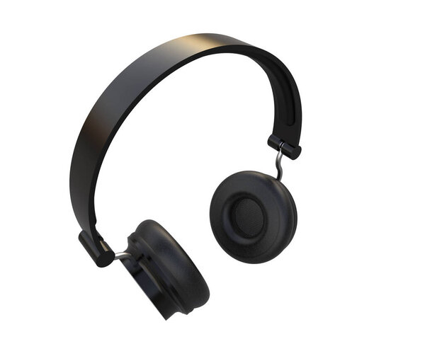 headphones isolated on white background 