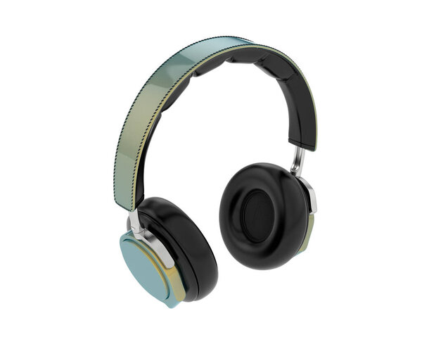 headphones isolated on white background 