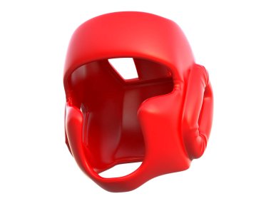 Beyazlara ayrılmış boks başlığı 