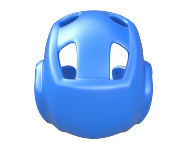 Beyazlara ayrılmış boks başlığı 