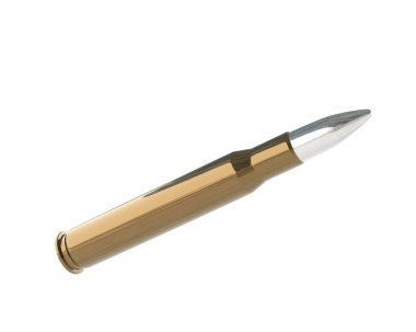 Kurşun beyaz arkaplanda izole edildi