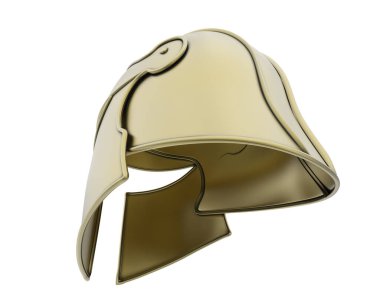 Şövalye miğferi arka planda. 3d görüntüleme - illüstrasyon