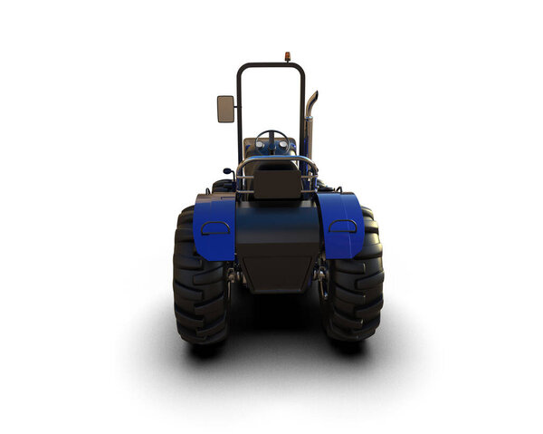 Жатва изолирована на заднем плане. 3d-рендеринг