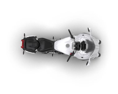 Arka planda süper motor izole edilmiş. 3d görüntüleme - illüstrasyon