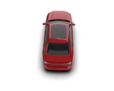 Gri bir arka plan üzerinde araç