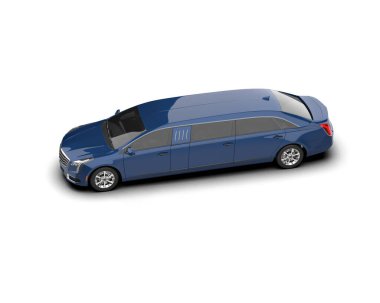 Gri arkaplanda modern şehir minibüsü izole edildi