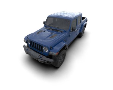 mavi modern cip - ailesi için araba - kırpma yolu ve yok.