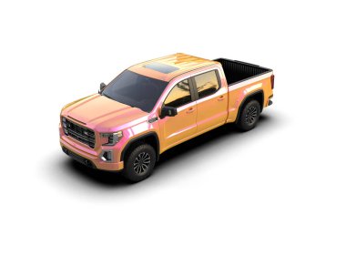 3 boyutlu markalı, daha az genel bir pikap.