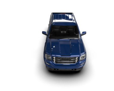 Beyaz arka planda modern lüks yönetici arabası