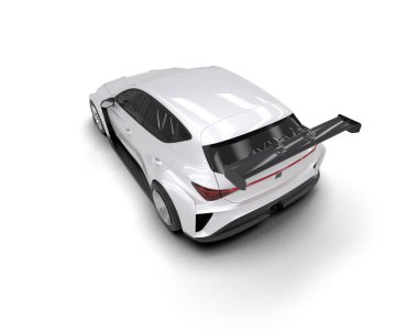 beyaz modern spor jip - arka plan.