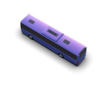 Modern şehir otobüsü, toplu taşıma.