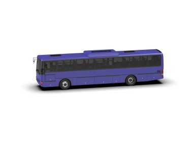 Modern şehir otobüsü, toplu taşıma.