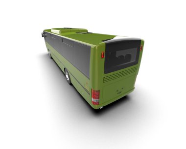 Modern şehir otobüsü, toplu taşıma.